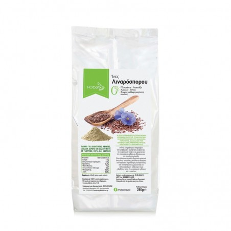 Ίνες Λιναρόσπορου – Flaxseed fiber NoCarb 250g 5,5 €
